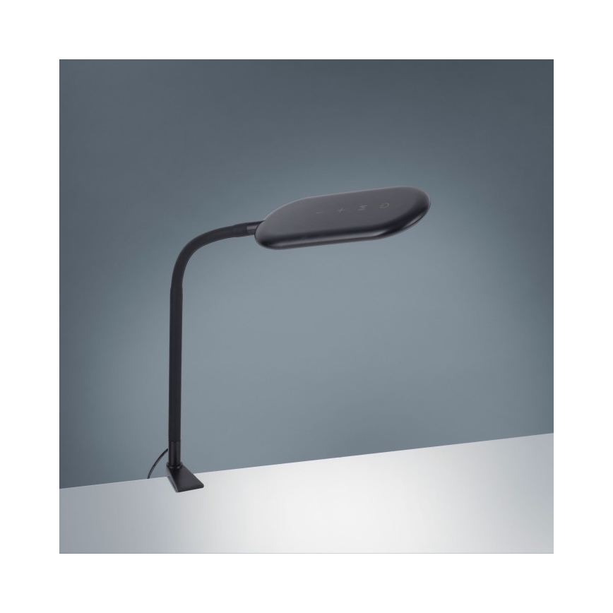 Leuchten Direkt 14404-18-LED Prigušiva stolna lampa s kopčom KELLY LED/7W/230V 3000/4000/6000K