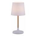 Leuchten Direkt 14423-16 - Stolna lampa NIMA 1xE14/40W/230V bijela