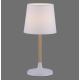 Leuchten Direkt 14423-16 - Stolna lampa NIMA 1xE14/40W/230V bijela