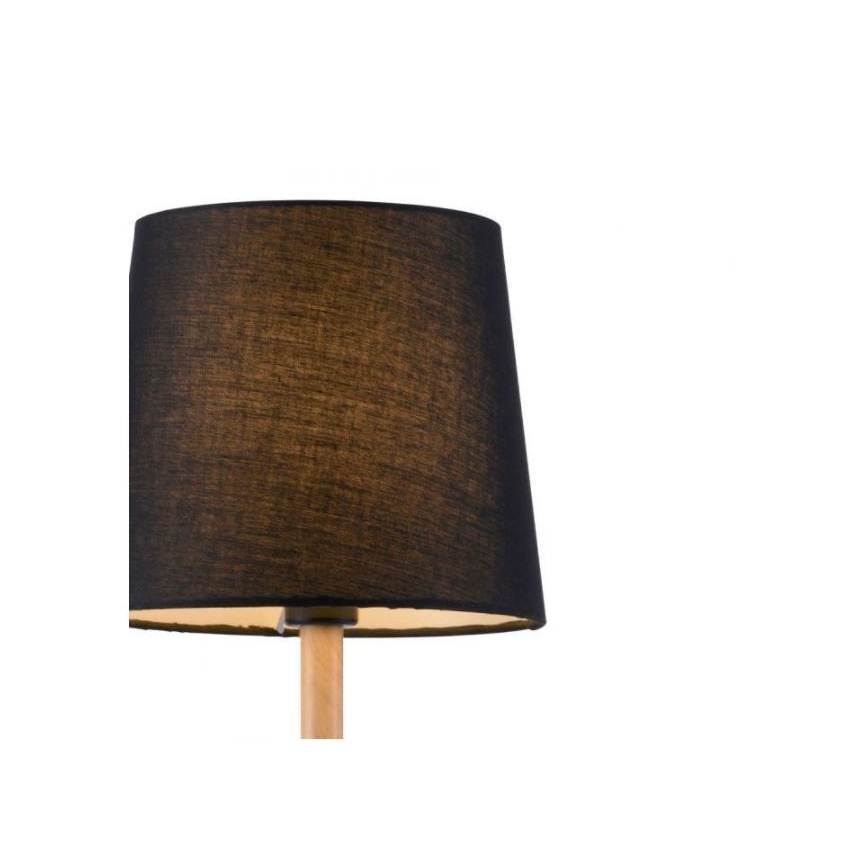 Leuchten Direkt 14423-18 - Stolna lampa NIMA 1xE14/40W/230V crna