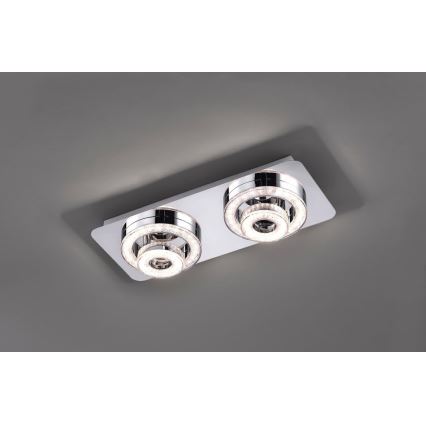 Leuchten Direkt 14521-17 - LED Stropna svjetiljka TIM 2xLED/2,8W/230V + 2xLED/3,1W