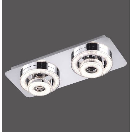 Leuchten Direkt 14521-17 - LED Stropna svjetiljka TIM 2xLED/2,8W/230V + 2xLED/3,1W