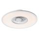 Leuchten Direkt 14642-16 - LED Prigušiva stropna svjetiljka s ventilatorom FLAT-AIR LED/32W/230V + daljinski upravljač