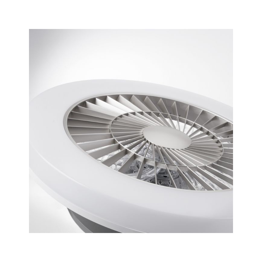 Leuchten Direkt 14645-55 - LED Svjetiljka s ventilatorom LEONARD LED/27W/230V