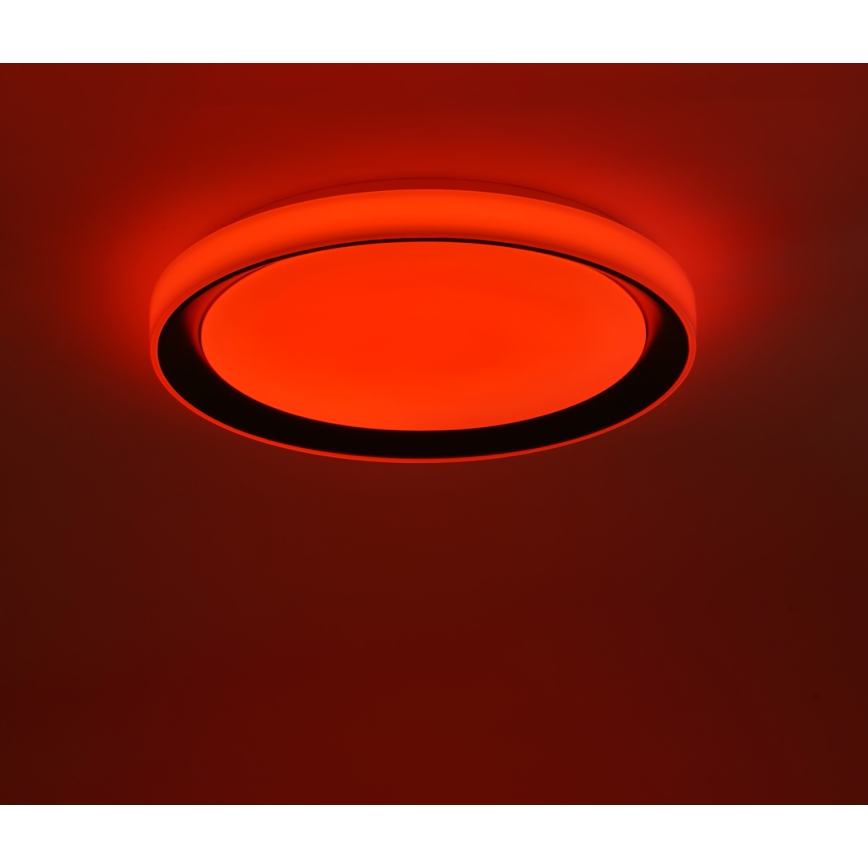 Leuchten Direkt 14659-18 - LED RGB Prigušiva stropna svjetiljka LOLA LED/24W/230V Tuya + daljinsko upravljanje