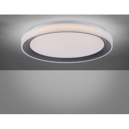 Leuchten Direkt 14659-18 - LED RGB Prigušiva stropna svjetiljka LOLA LED/24W/230V Tuya + daljinsko upravljanje