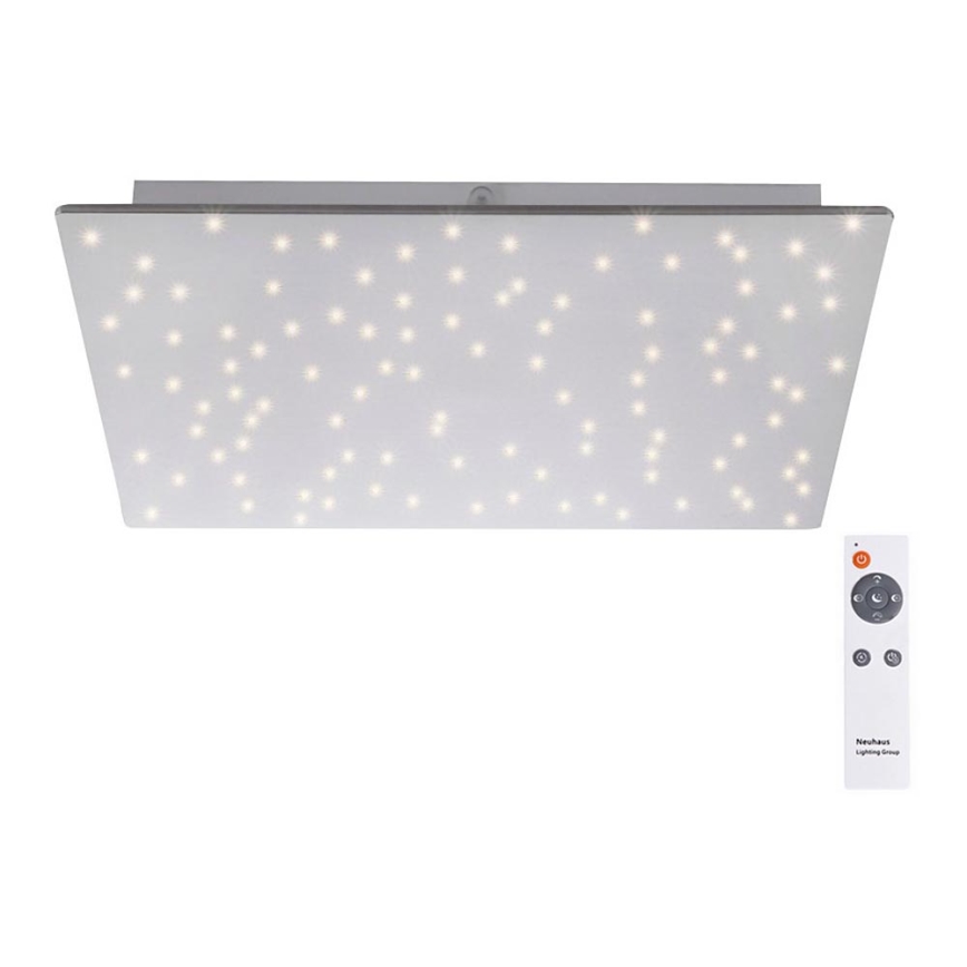 Leuchten Direkt 14671-55 - LED Prigušiva stropna svjetiljka SPARKLE LED/18W/230V 2700-5000K + daljinski upravljač