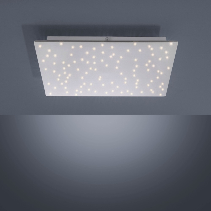 Leuchten Direkt 14671-55 - LED Prigušiva stropna svjetiljka SPARKLE LED/18W/230V 2700-5000K + daljinski upravljač