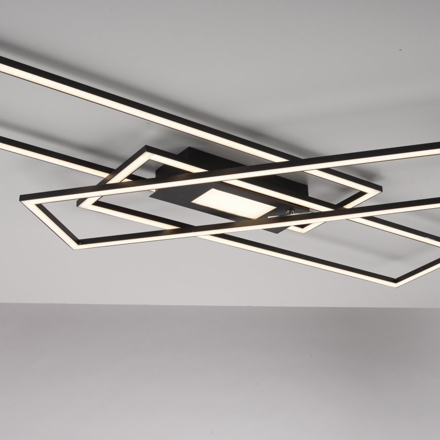Leuchten Direkt 14693-18 - LED Prigušiva stropna svjetiljka ASMIN LED/48W/230V + daljinski upravljač
