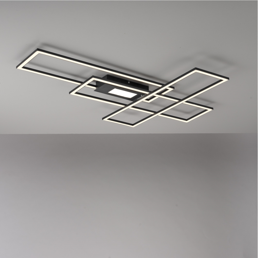 Leuchten Direkt 14693-18 - LED Prigušiva stropna svjetiljka ASMIN LED/48W/230V + daljinski upravljač