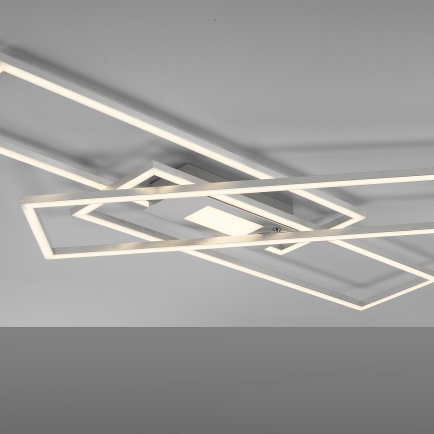 Leuchten Direkt 14693-55 - LED Prigušiva stropna svjetiljka ASMIN LED/48W/230V + daljinski upravljač