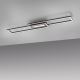 Leuchten Direkt 14696-18 - LED Prigušivi nadgradni luster ASMIN LED/45W/230V crna