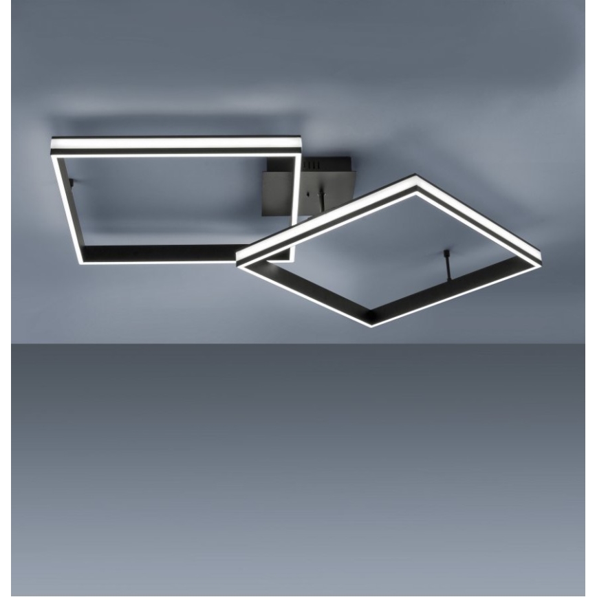 Leuchten Direkt 14700-18 - LED Prigušivi ugradbeni luster ELIS 2xLED/19W/230V + daljinski upravljač