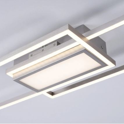 Leuchten Direkt 14711-55 - LED Prigušiva stropna svjetiljka ASMIN LED/42W/230V 3000-5000K + daljinski upravljač