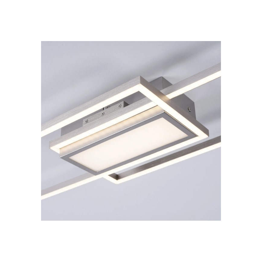 Leuchten Direkt 14711-55 - LED Prigušiva stropna svjetiljka ASMIN LED/42W/230V 3000-5000K + daljinski upravljač