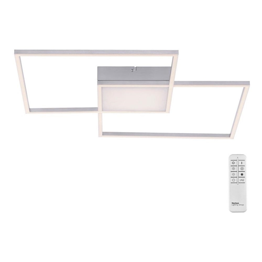 Leuchten Direkt 14712-55-LED Prigušivi ugradbeni luster ASMIN LED/42W/230V 3000-5000K + daljinski upravljač