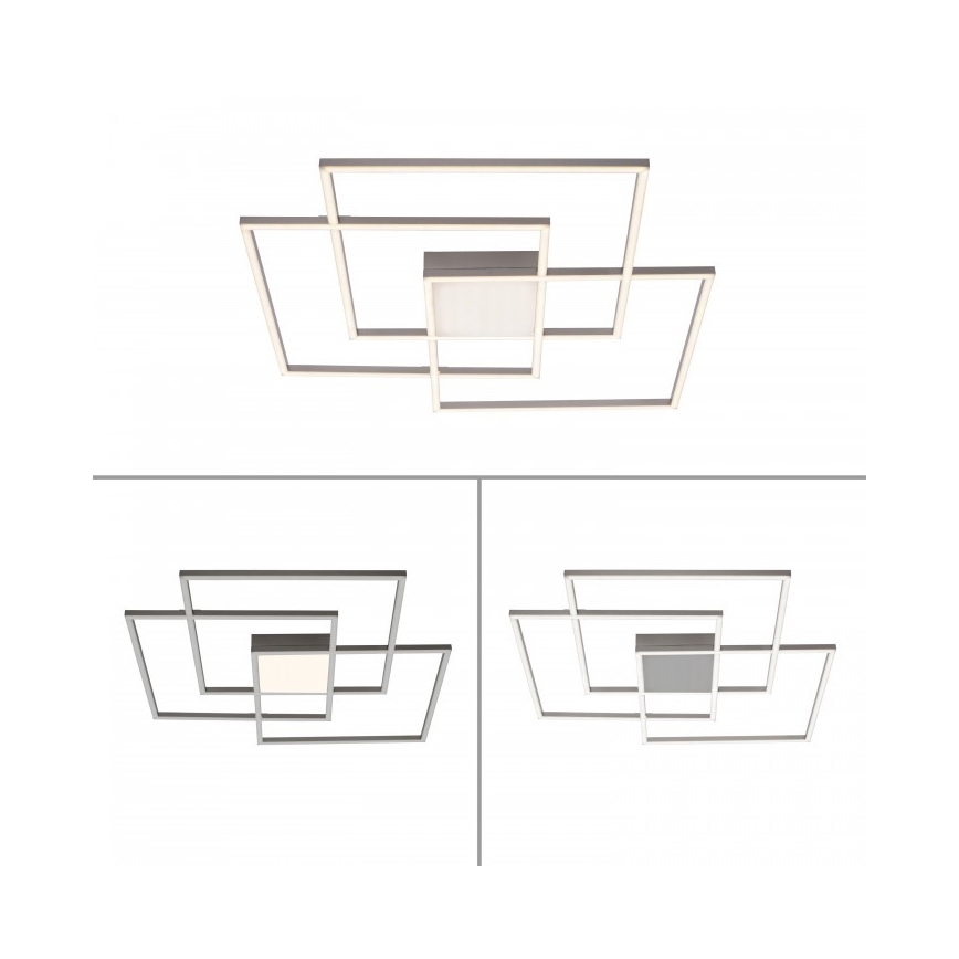 Leuchten Direkt 14713-55 - LED Prigušivi ugradbeni luster ASMIN LED/45W/230V 3000-5000K + daljinski upravljač