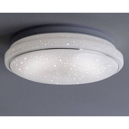 Leuchten Direkt 14742-16 - LED RGB Prigušiva stropna svjetiljka JUPI LOLASMART LED/18W/230V Tuya 2700-5000K + daljinski upravljač
