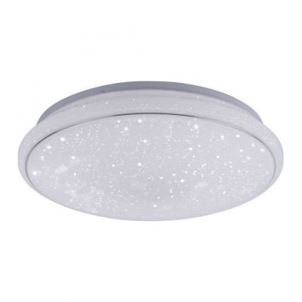 Leuchten Direkt 14743-16 - LED RGB Prigušiva stropna svjetiljka JUPI LED/28W/230V Tuya 2700-5000K + daljinski upravljač