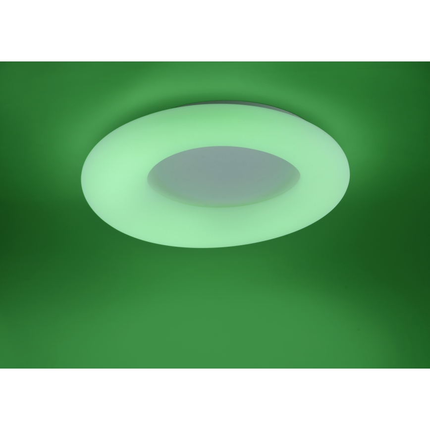 Leuchten Direkt 14746-16 - LED RGB Prigušiva stropna svjetiljka LOLA LED/38W/230V Tuya + daljinsko upravljanje