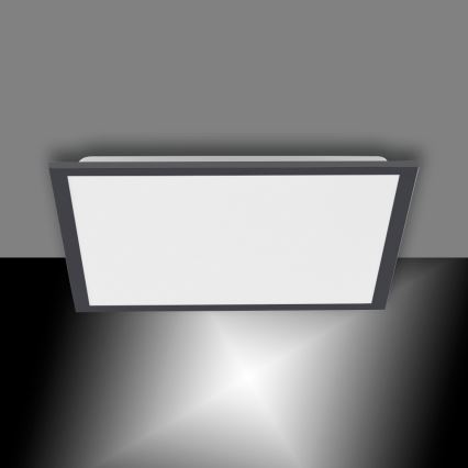 Leuchten Direkt 14755-18 - LED Prigušiva stropna svjetiljka FLAT LED/28W/230V 2700-5000 + daljinski upravljač