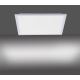 Leuchten Direkt 14755-21- LED Prigušiva stropna svjetiljka FLAT LED/28W/230V 2700-5000K + daljinski upravljač