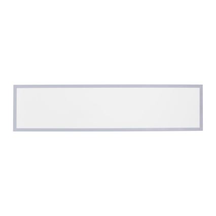 Leuchten Direkt 14757-21 - LED Prigušivi ugradbeni panel FLAT LED/36W/230V 2700-5000K srebrna + daljinski upravljač