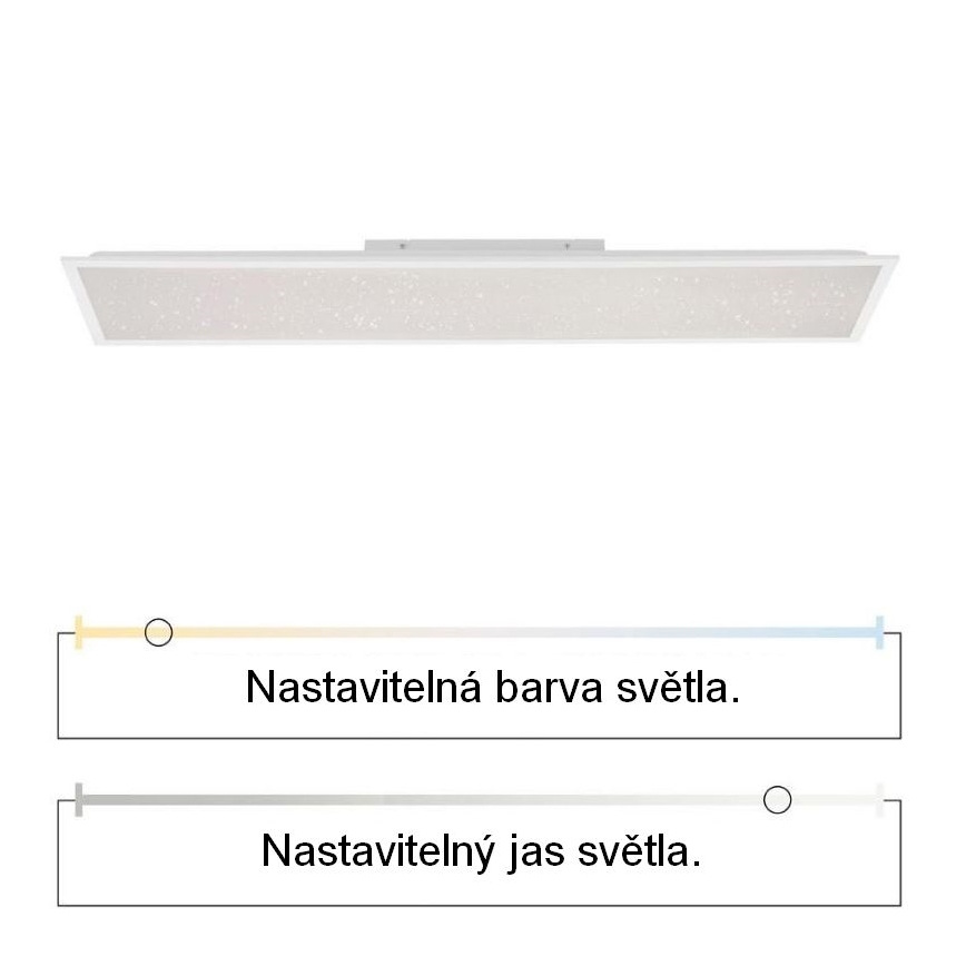 Leuchten Direkt 14762-16 - LED Prigušiva svjetiljka STARRYFLAT LED/36W/230V + DU