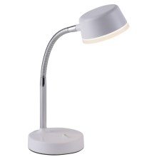 Leuchten Direkt 14825-16 - LED Stolna lampa ENISA 1xLED/3,5W/230V siva