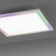 Leuchten Direkt 14900-16 - LED RGB Prigušiva stropna svjetiljka EDGING LED/24W/230V + daljinski upravljač