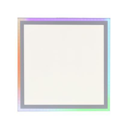 Leuchten Direkt 14900-16 - LED RGB Prigušiva stropna svjetiljka EDGING LED/24W/230V + daljinski upravljač