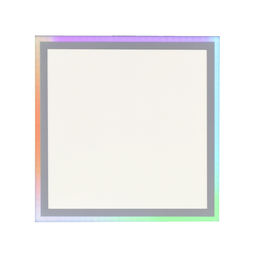 Leuchten Direkt 14900-16 - LED RGB Prigušiva stropna svjetiljka EDGING LED/24W/230V + daljinski upravljač