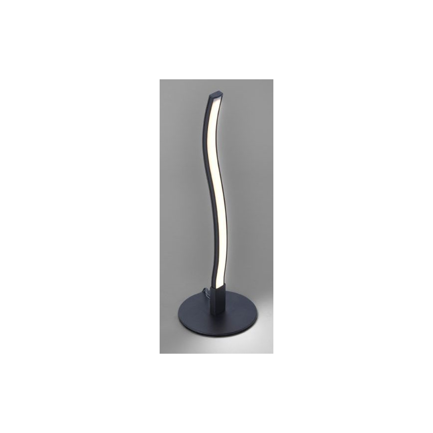 Leuchten Direkt 15128-18 - LED Stolna lampa WAWE LED/3W/230V crna
