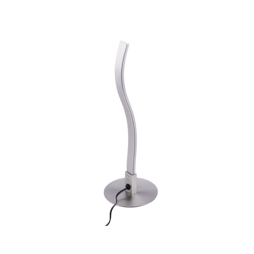 Leuchten Direkt 15128-55 - LED Stolna lampa WAWE LED/3W/230V mat krom