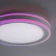 Leuchten Direkt 15152-16 - LED RGBW Prigušiva stropna svjetiljka SPHERIC LED/18W/230V + daljinski upravljač