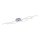 Leuchten Direkt 15167-55 - LED stropni luster WAWE 2xLED/12,5W/230V+LED/17W matni krom