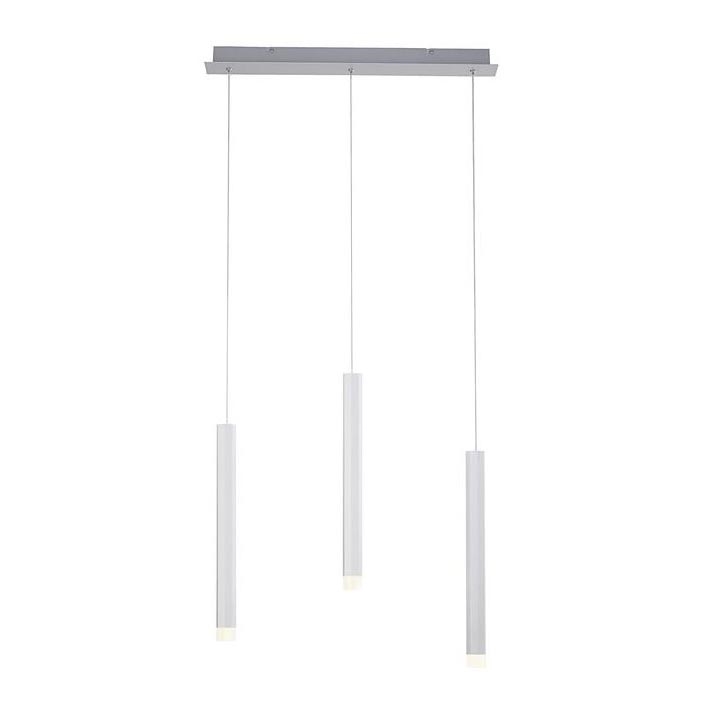 Leuchten Direkt 15203-95 - LED luster na sajli BRUNO 3xLED/4,8W/230V bijela