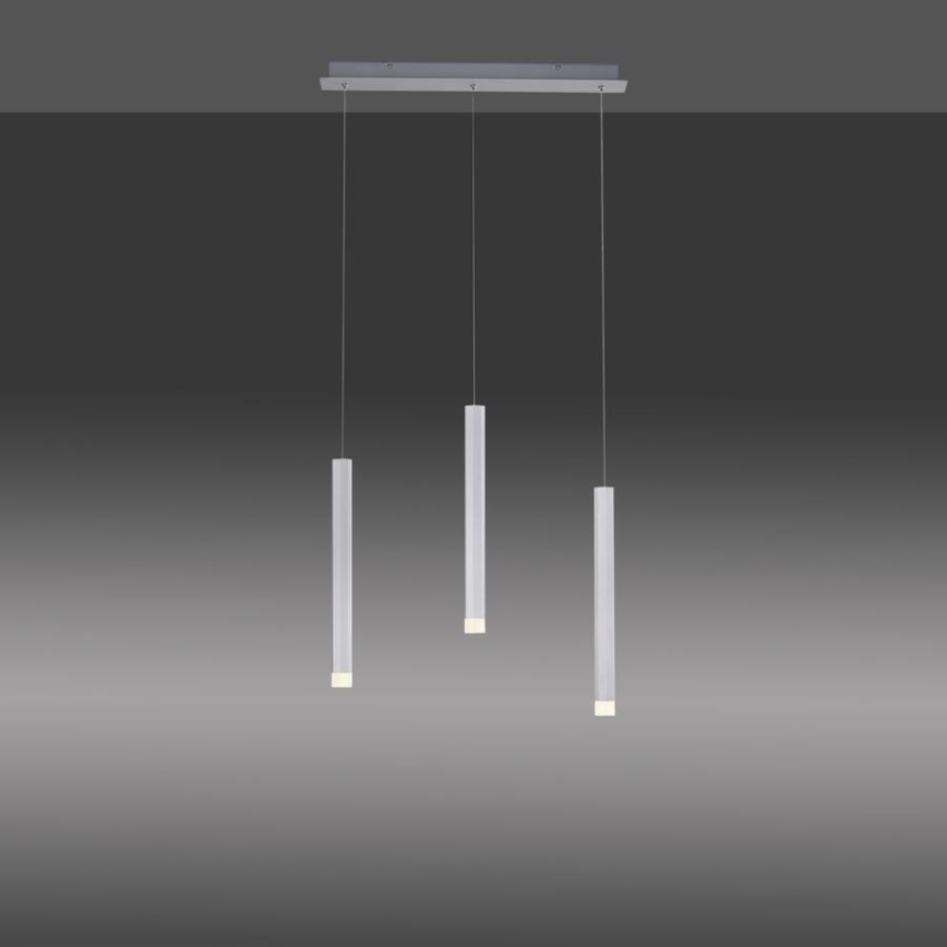Leuchten Direkt 15203-95 - LED luster na sajli BRUNO 3xLED/4,8W/230V bijela