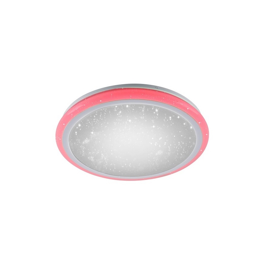 Leuchten Direkt 15220-16 - LED RGB Prigušiva stropna svjetiljka LUISA LED/28W/230V + daljinski upravljač
