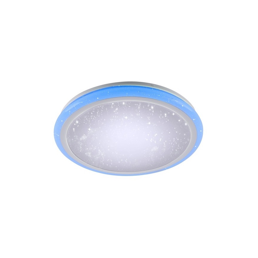 Leuchten Direkt 15220-16 - LED RGB Prigušiva stropna svjetiljka LUISA LED/28W/230V + daljinski upravljač