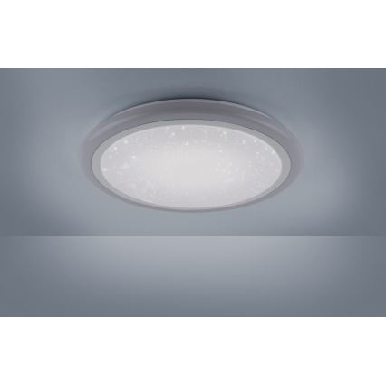 Leuchten Direkt 15230-16 - LED RGB Prigušiva stropna svjetiljka LUISA LED/42W/230V 3000-6400K + daljinski upravljač