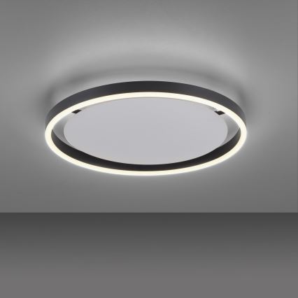 Leuchten Direkt 15391-13 - LED Prigušiva stropna svjetiljka RITUS LED/20W/230V crna