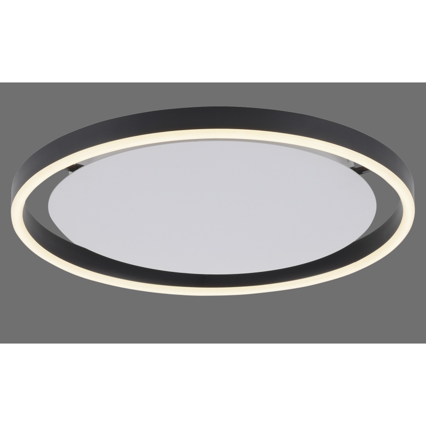 Leuchten Direkt 15391-13 - LED Prigušiva stropna svjetiljka RITUS LED/20W/230V crna