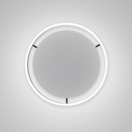 Leuchten Direkt 15391-13 - LED Prigušiva stropna svjetiljka RITUS LED/20W/230V crna