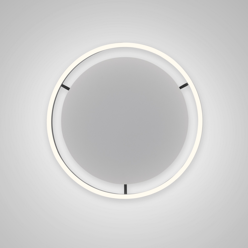 Leuchten Direkt 15391-13 - LED Prigušiva stropna svjetiljka RITUS LED/20W/230V crna