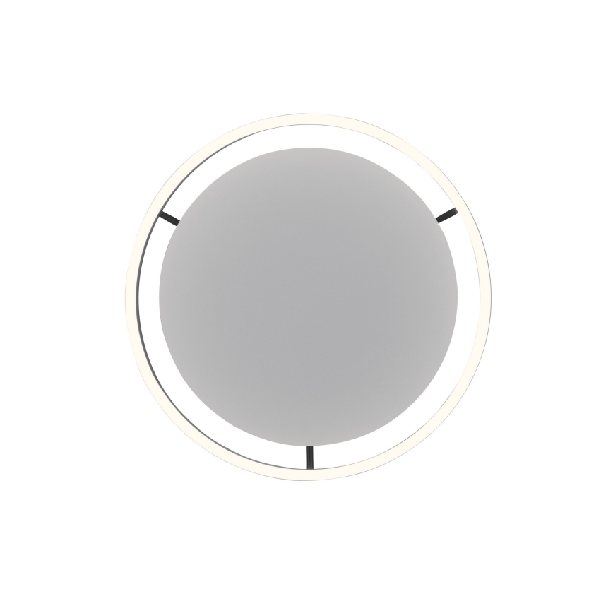 Leuchten Direkt 15391-13 - LED Prigušiva stropna svjetiljka RITUS LED/20W/230V crna