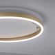 Leuchten Direkt 15391-60 - LED Prigušiva stropna svjetiljka RITUS LED/20W/230V mesing