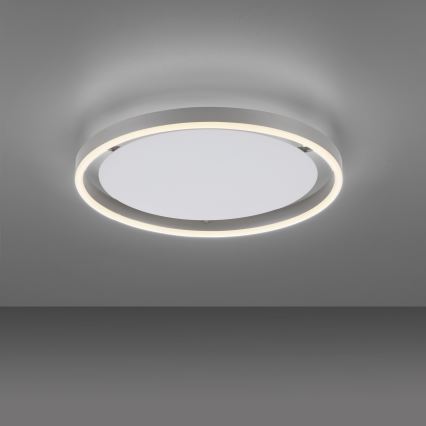 Leuchten Direkt 15391-95 - LED Prigušiva stropna svjetiljka RITUS LED/20W/230V krom