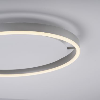 Leuchten Direkt 15391-95 - LED Prigušiva stropna svjetiljka RITUS LED/20W/230V mat krom
