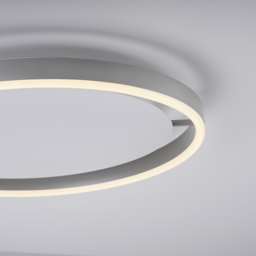 Leuchten Direkt 15391-95 - LED Prigušiva stropna svjetiljka RITUS LED/20W/230V mat krom